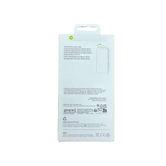 Apple iPhone 16 Pro Clear Case Mag Safe Authentic - Picture 2 of 2